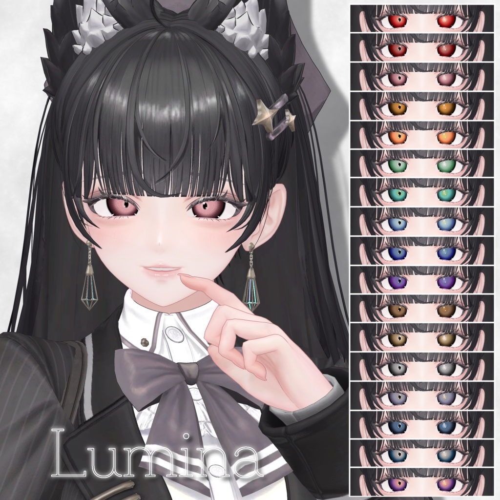 FREEあり🆓発売記念半額SALE❣️【10アバター対応】Irisveil Eye Texture【17Color】
