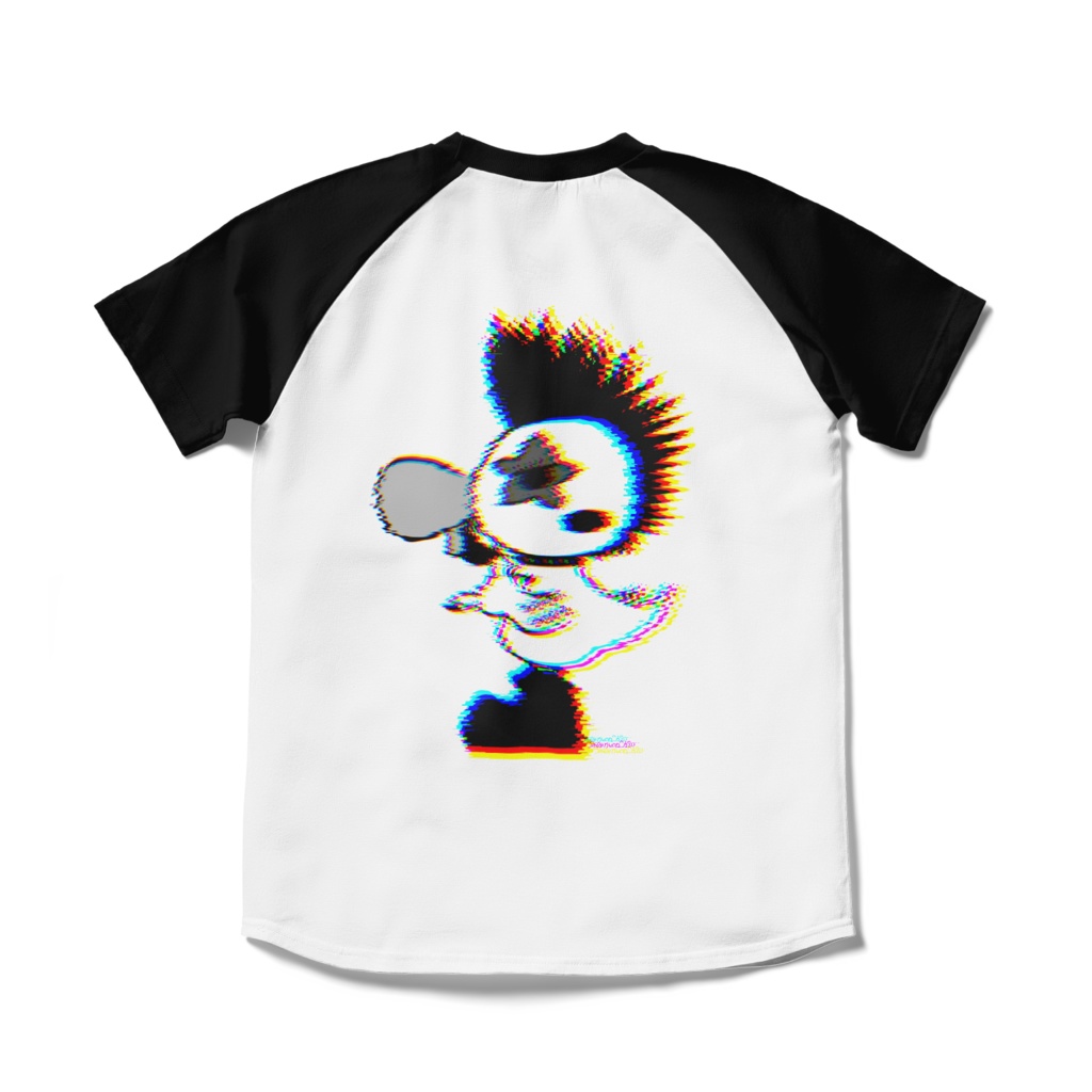 あひるちゃん☆Tシャツ:両面(ノイズパンクロックver.)