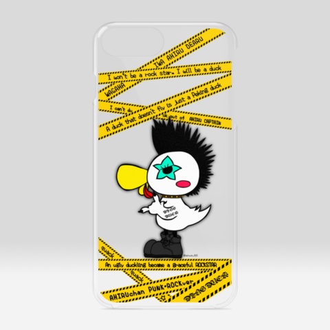あひるちゃん☆iPhoneケース(規制線パンクロックver.)