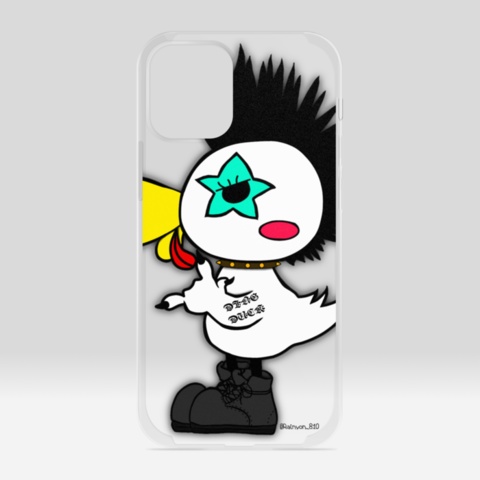 あひるちゃん☆iPhoneケース(どアップパンクロックver.)