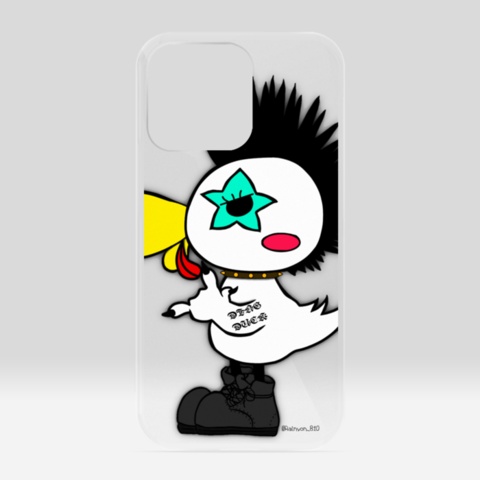 あひるちゃん☆iPhoneケース(どアップパンクロックver.)