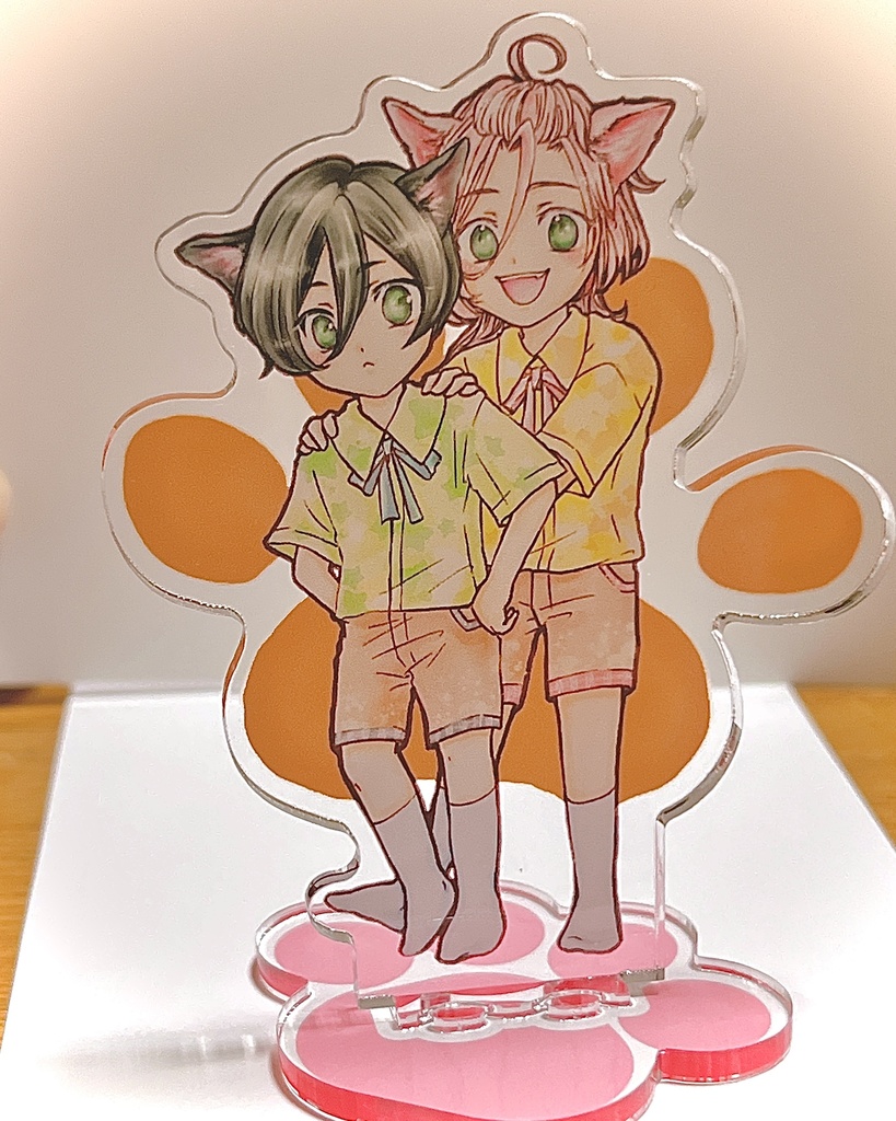 ロビジャクにゃんこアクスタ