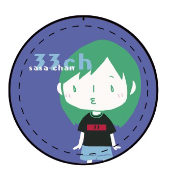 33ch缶バッジ