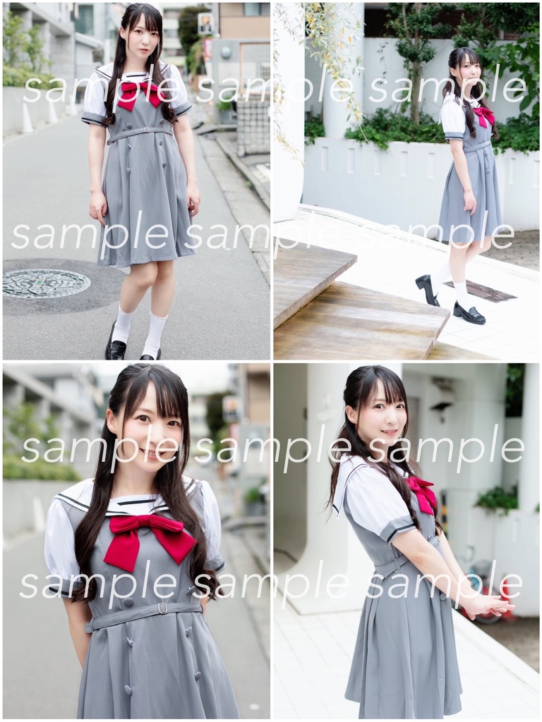 【生写真】事務所前・4枚組