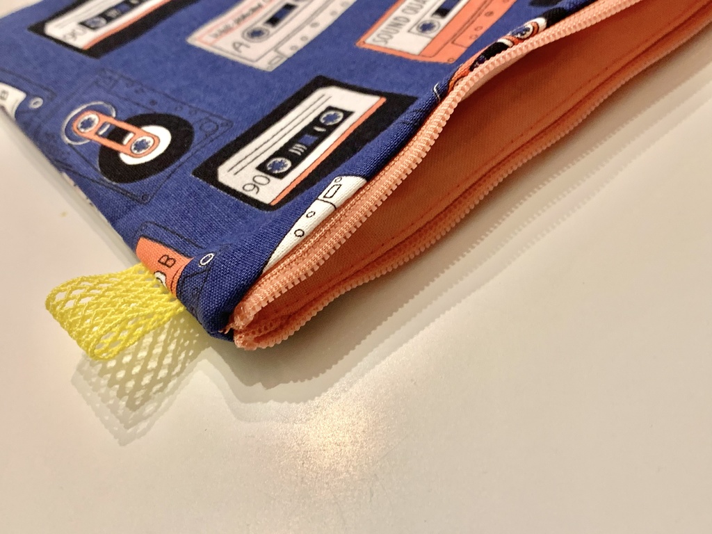 手作りファスナーポーチ:1