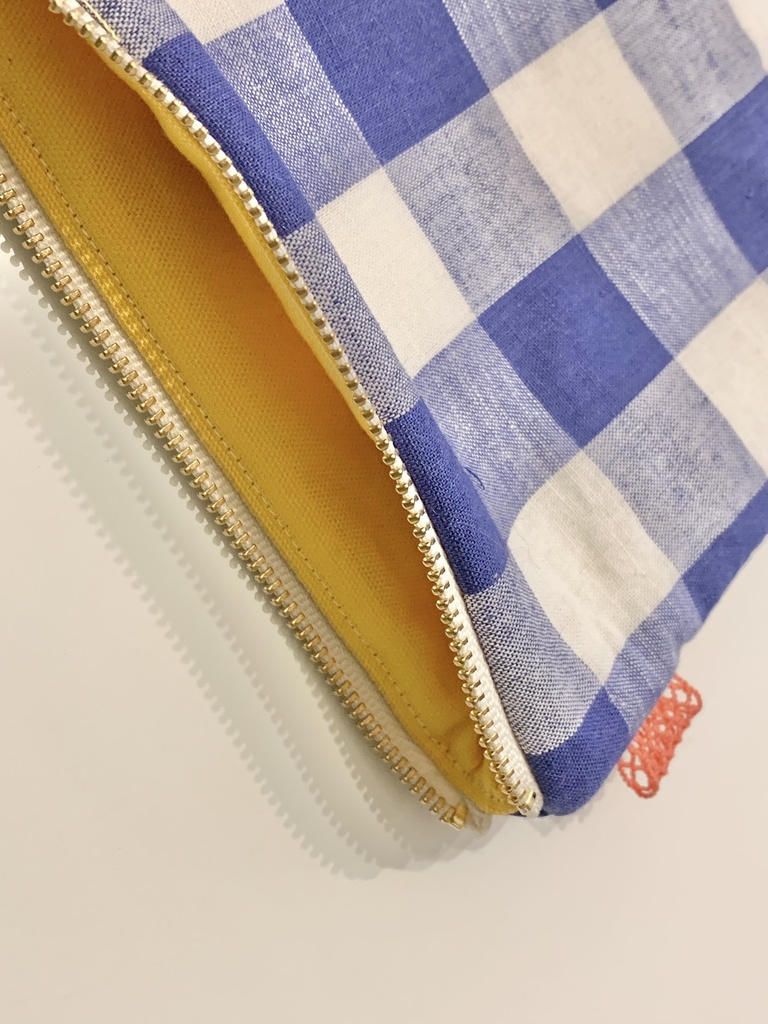 手作りファスナーポーチ:1