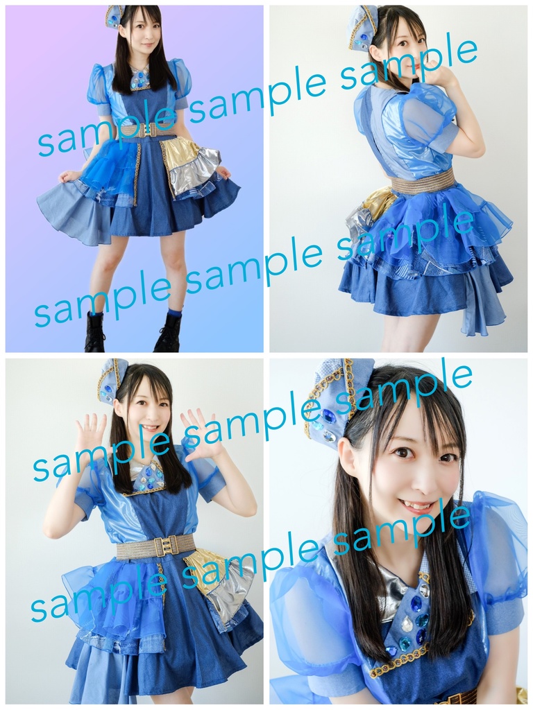 【4枚組】ささのま！5！オリジナル衣装・生写真