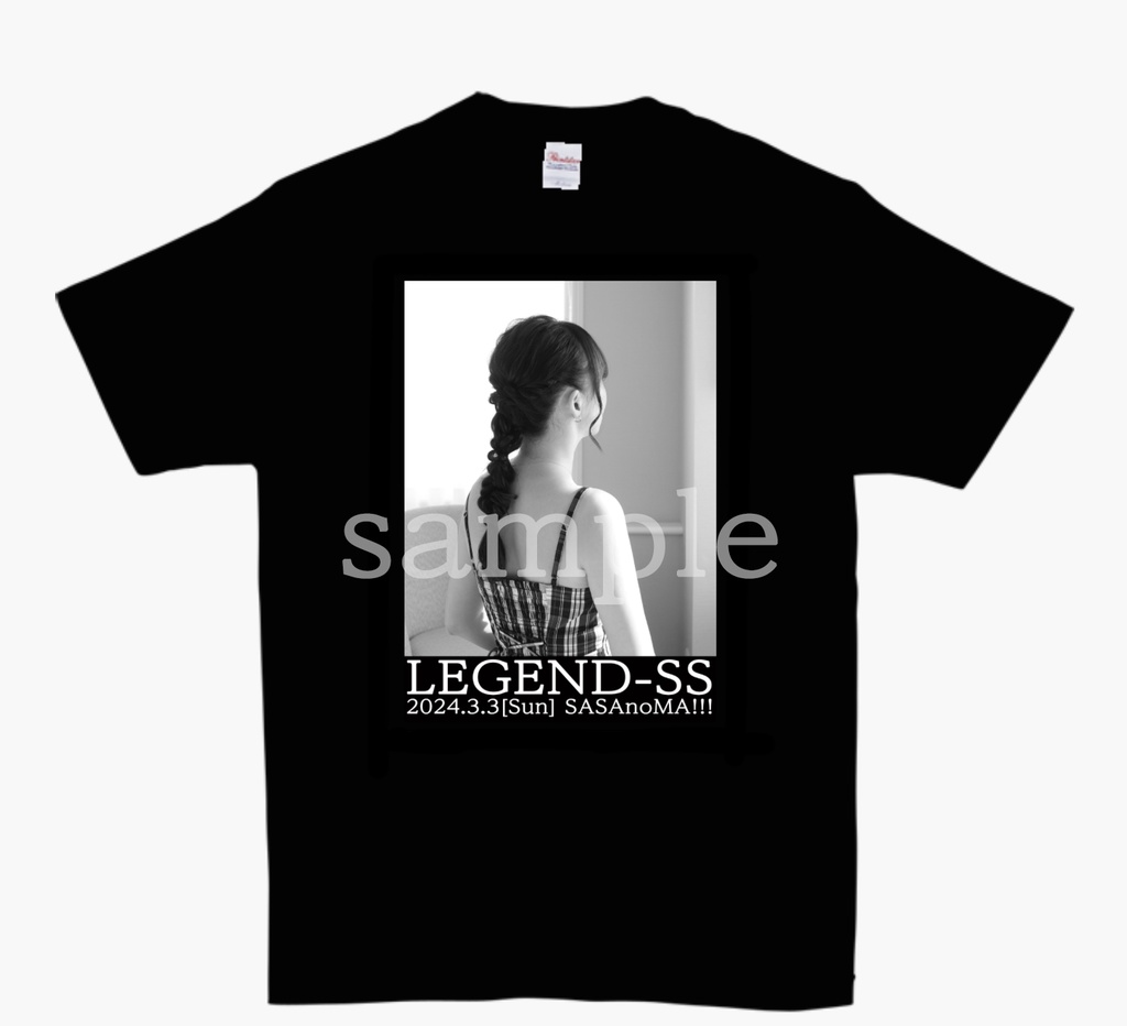 【受注生産】紗々生誕TシャツLEGEND-SS