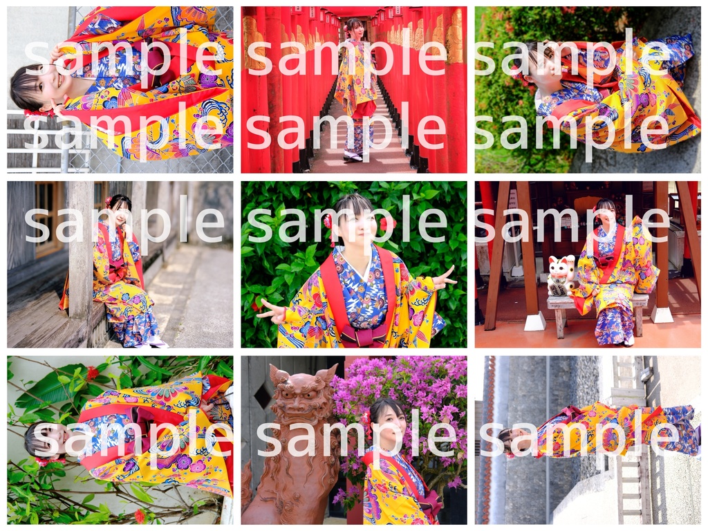 【デジタル写真】紗々琉装2024・10枚