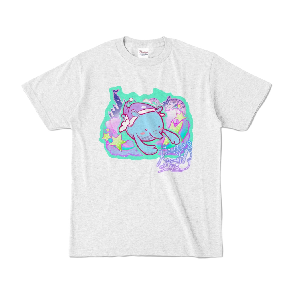 【夢音結マイ＊リスナーマスコット】ドリーマー☆アッシュTシャツ～デジタルサイン入り～【全3種×４サイズ】