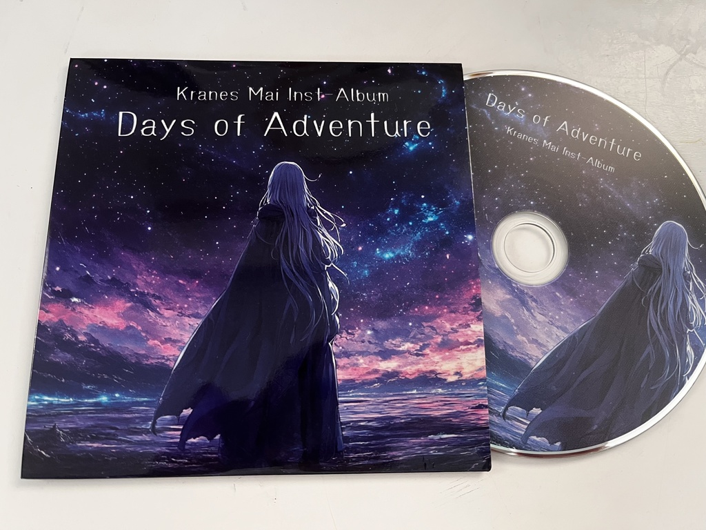 【CD】夢音結マイInst Full Album〜Days of Adventure〜【ダウンロード音源付⭐︎】