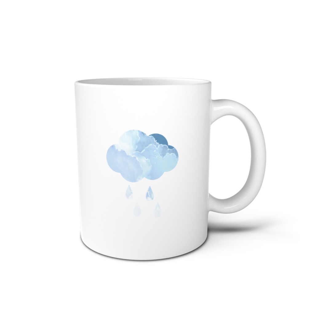 雨雲マグカップ（くも小）