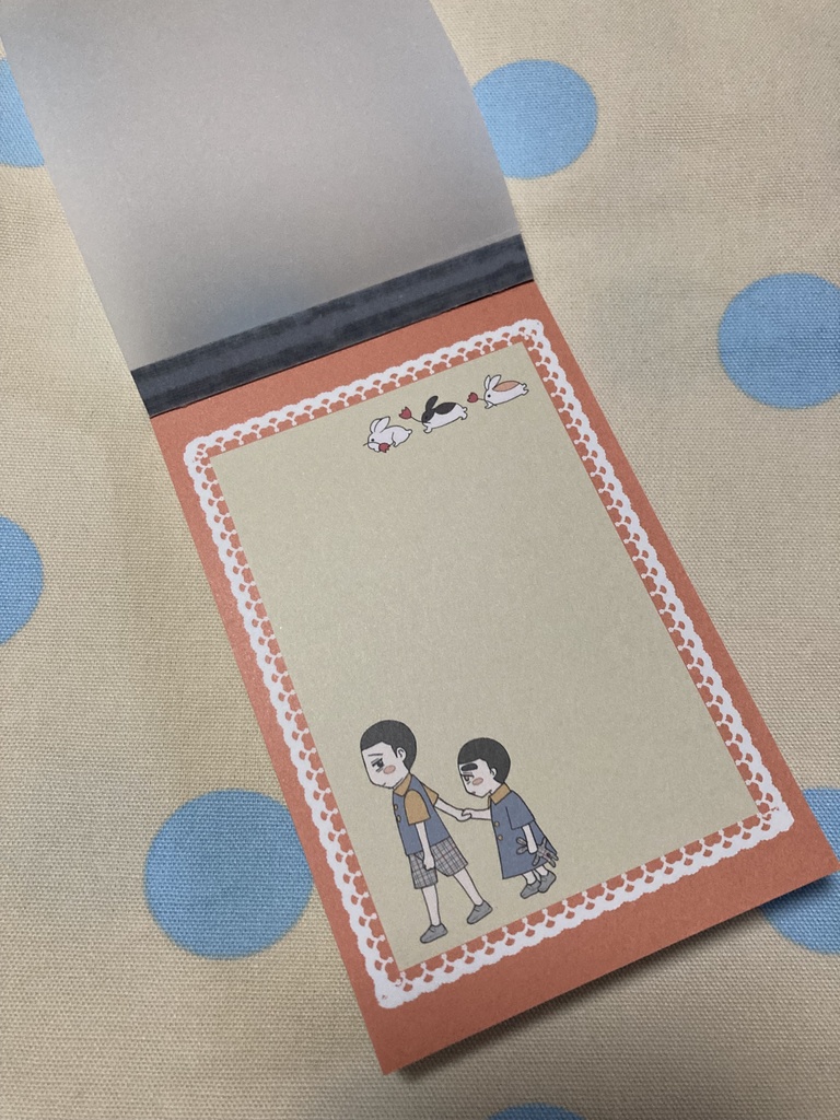 クロス巻きメモ帳（ちびソノナル）