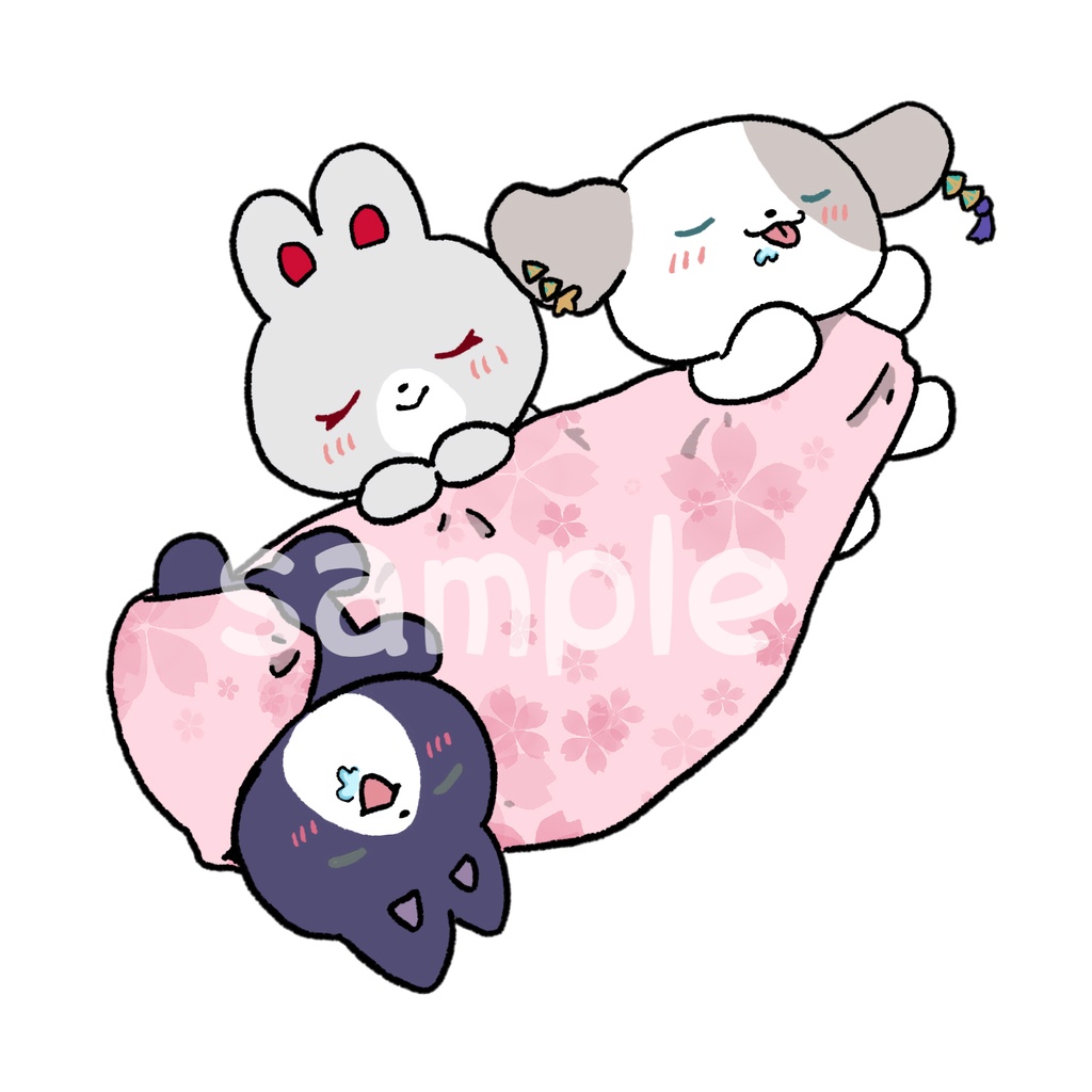 【にじそうさく11】ステッカー(単品)