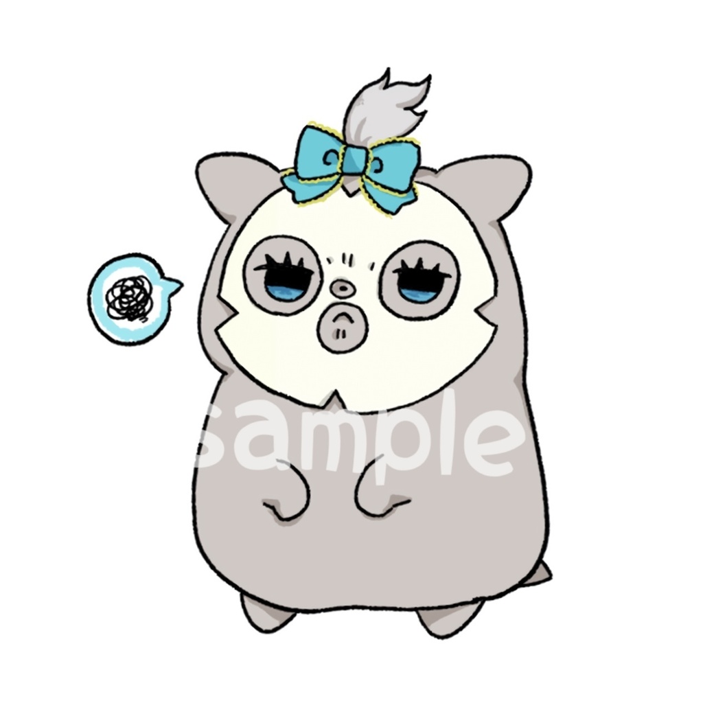 【にじそうさく11】ステッカー(単品)