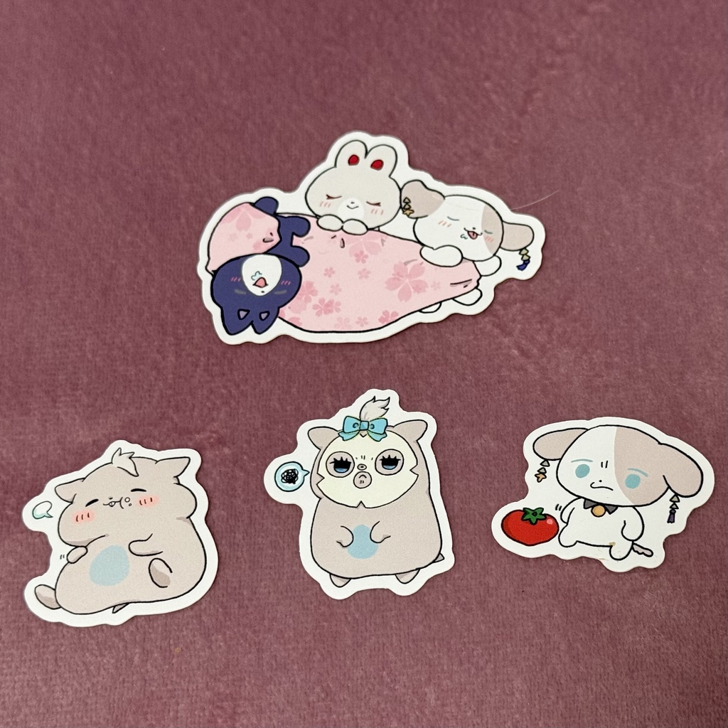 【にじそうさく11】ステッカー(単品)