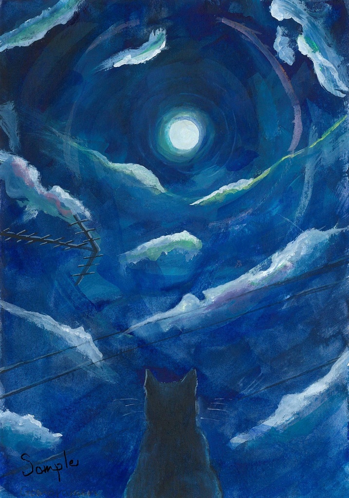 岡村照子 「夜明け」油絵 額付き 絵画 - 絵画/タペストリ