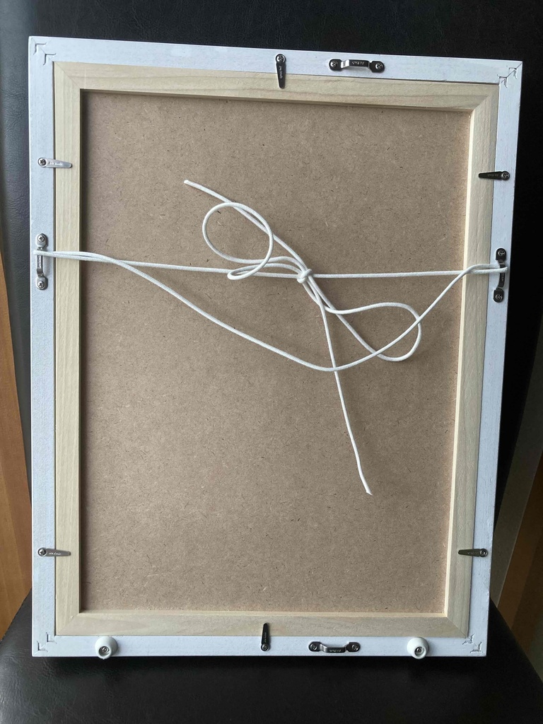 水彩画(原画)(額装済み)「孤独」