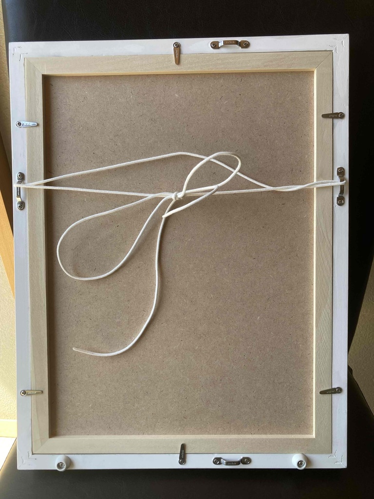 水彩画(原画)(額装済み)「断崖」