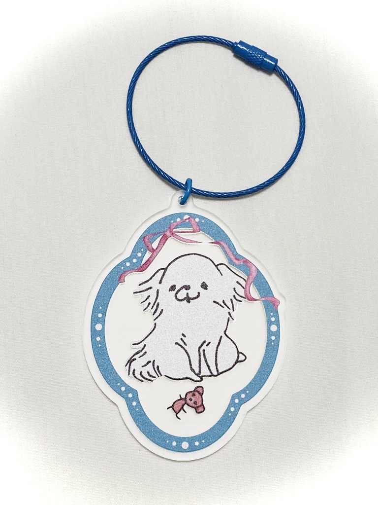 ペキニーズのぺちゃんアクキー