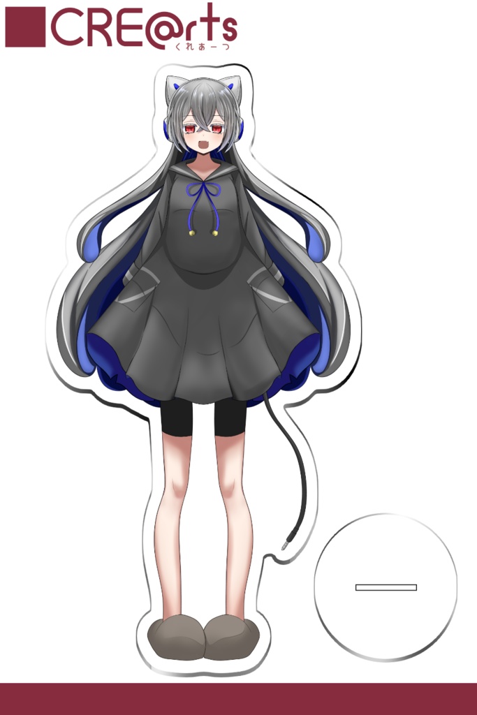 【越名響】立ち絵アクリルスタンド【卒業展示会開催記念アイテム】
