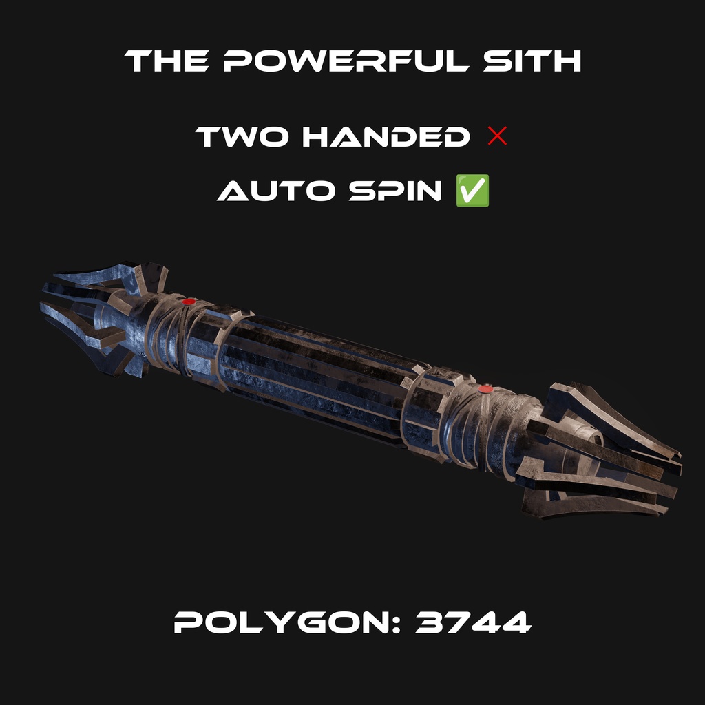 【VRChat】ツインビームブレード