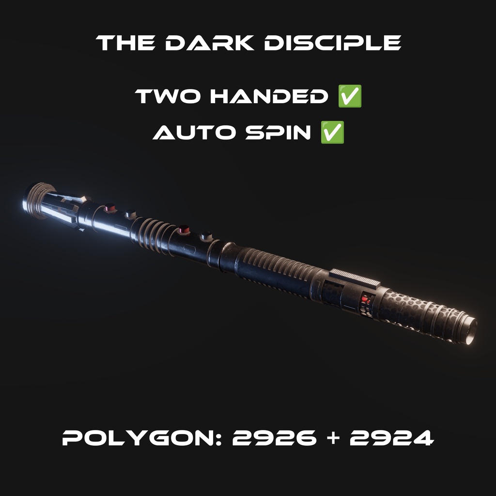 【VRChat】ツインビームブレード