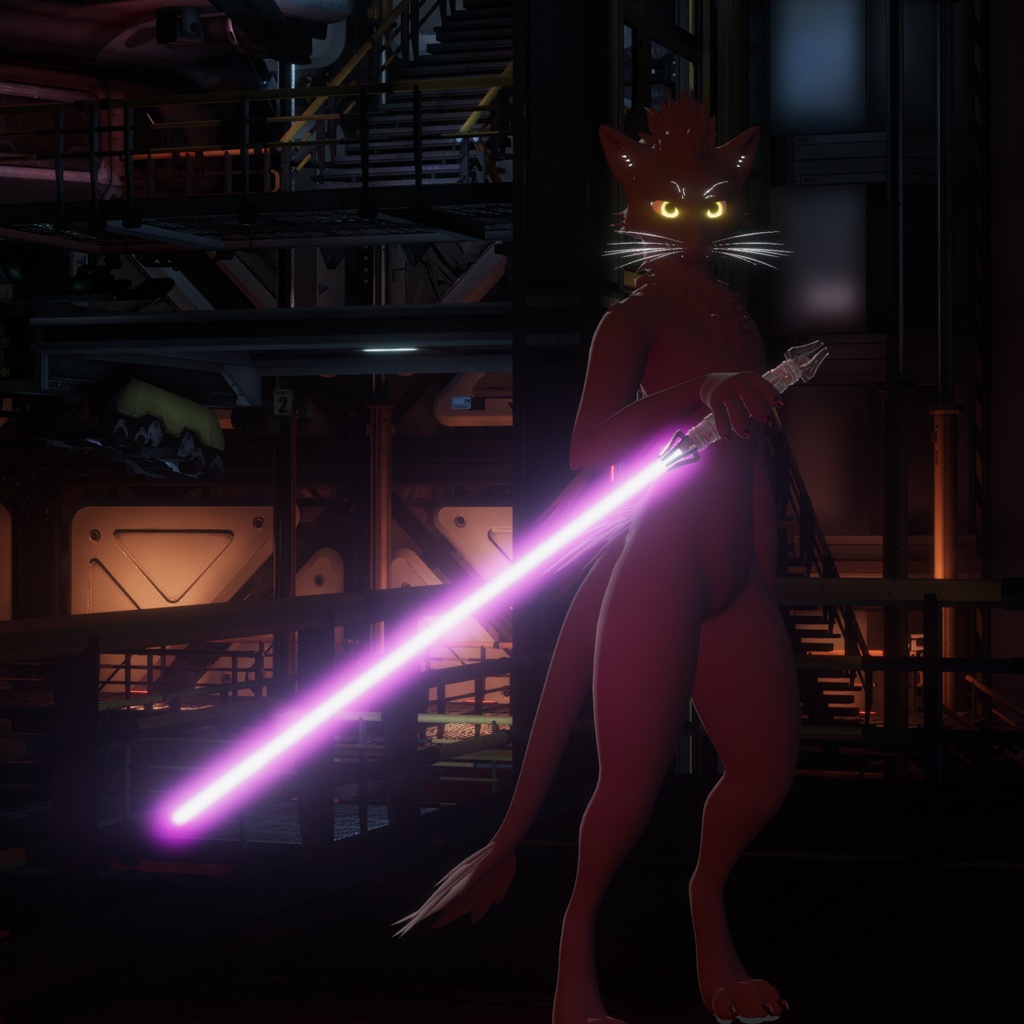 【VRChat】ツインビームブレード