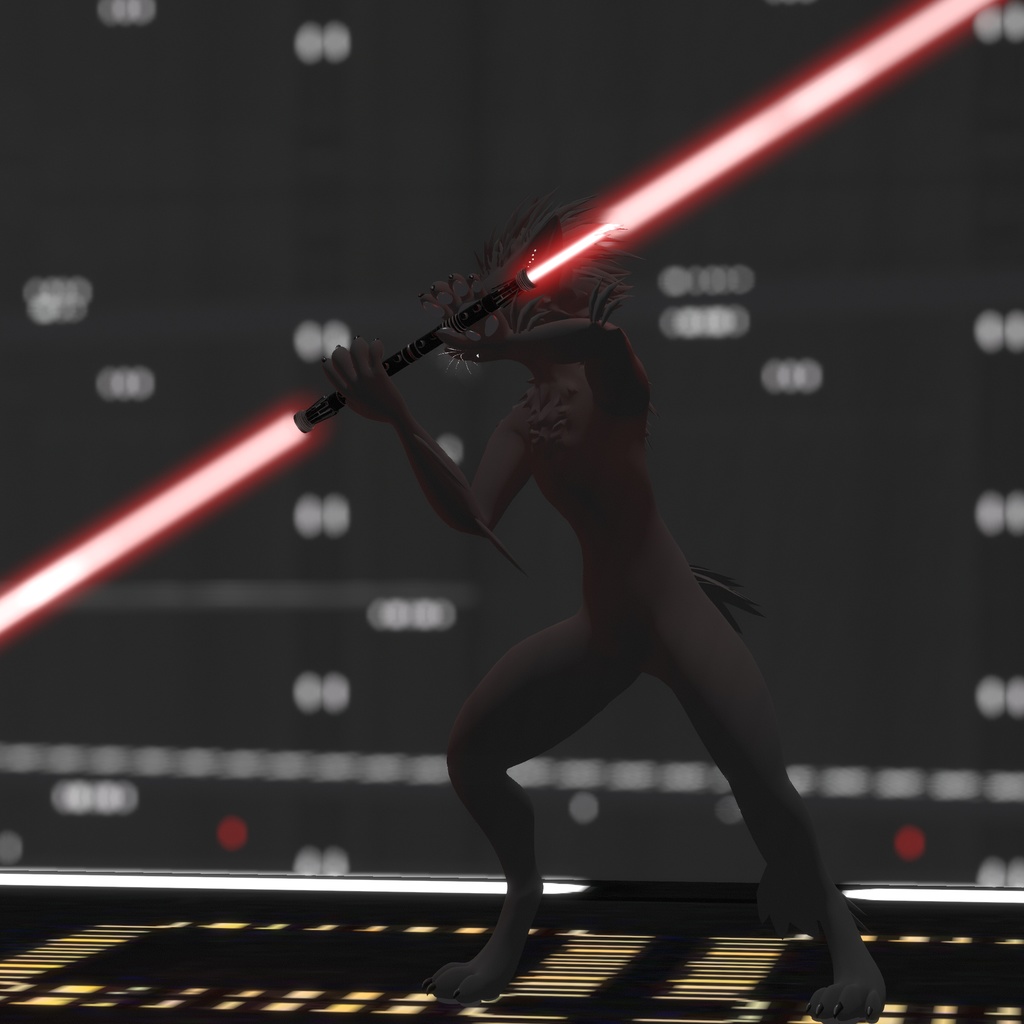 【VRChat】ツインビームブレード