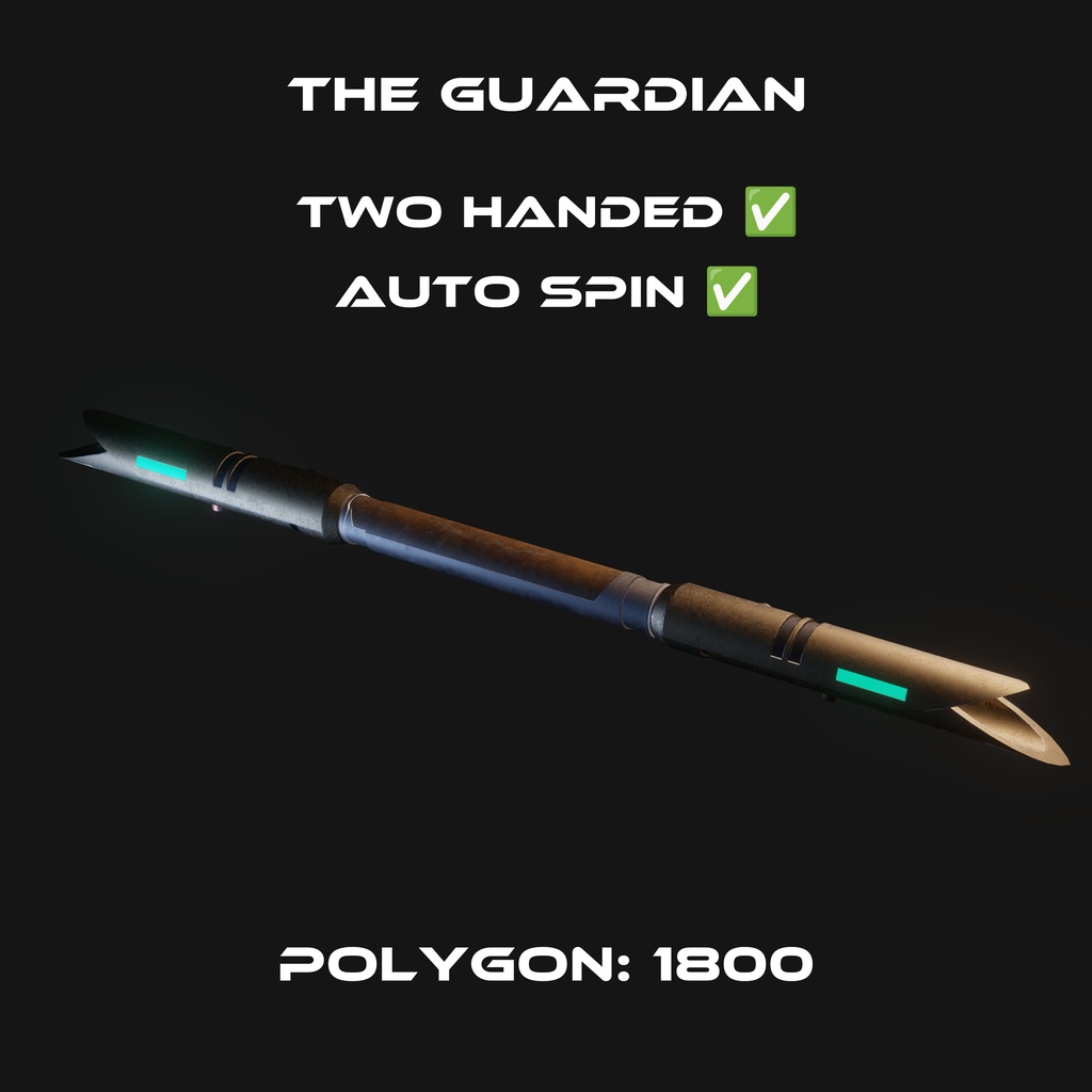 【VRChat】ツインビームブレード