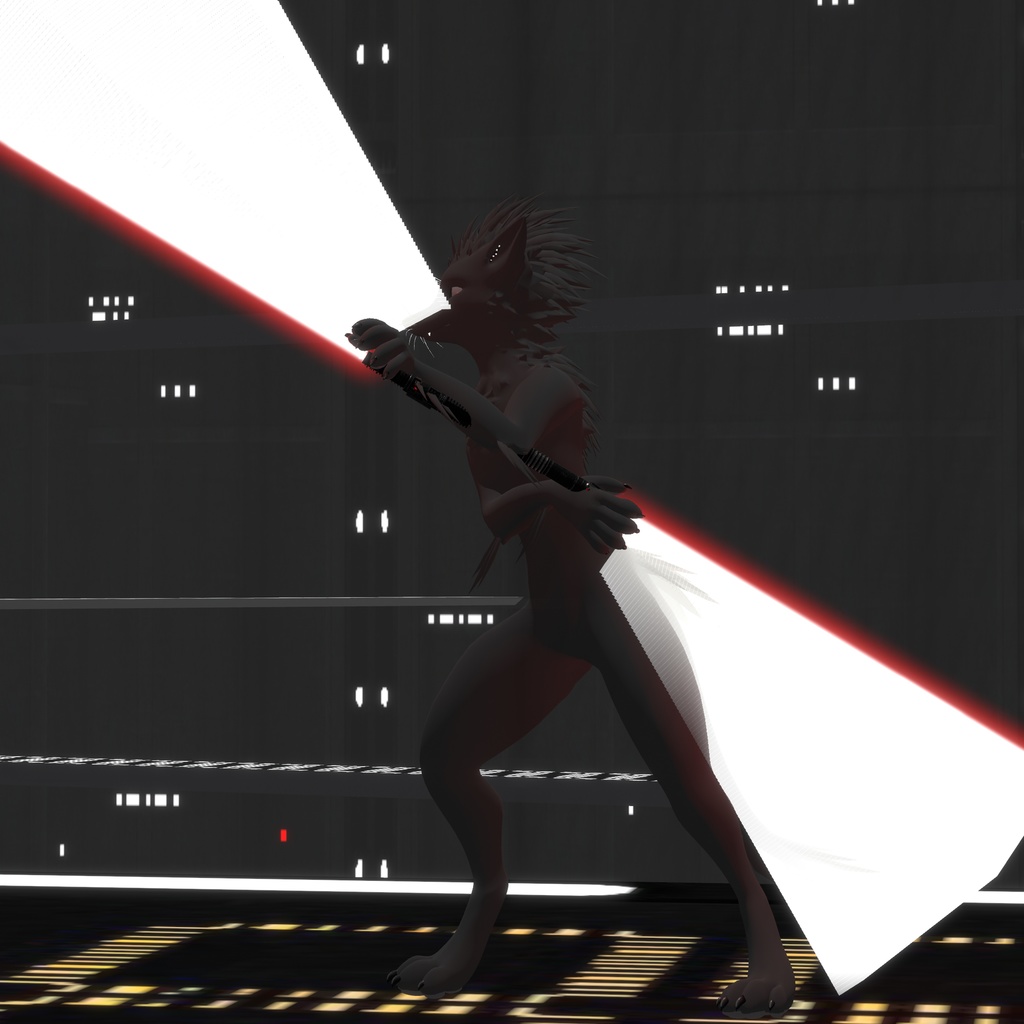 【VRChat】ツインビームブレード