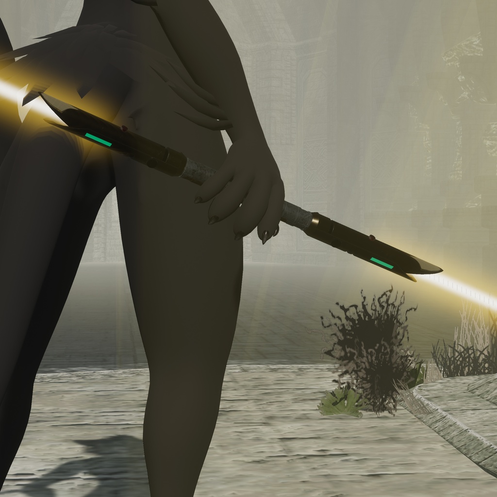 【VRChat】ツインビームブレード