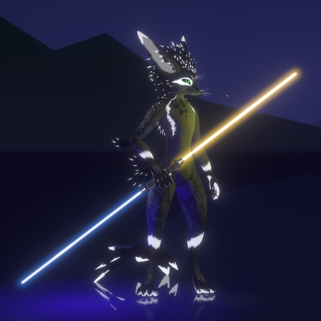 【VRChat】ツインビームブレード