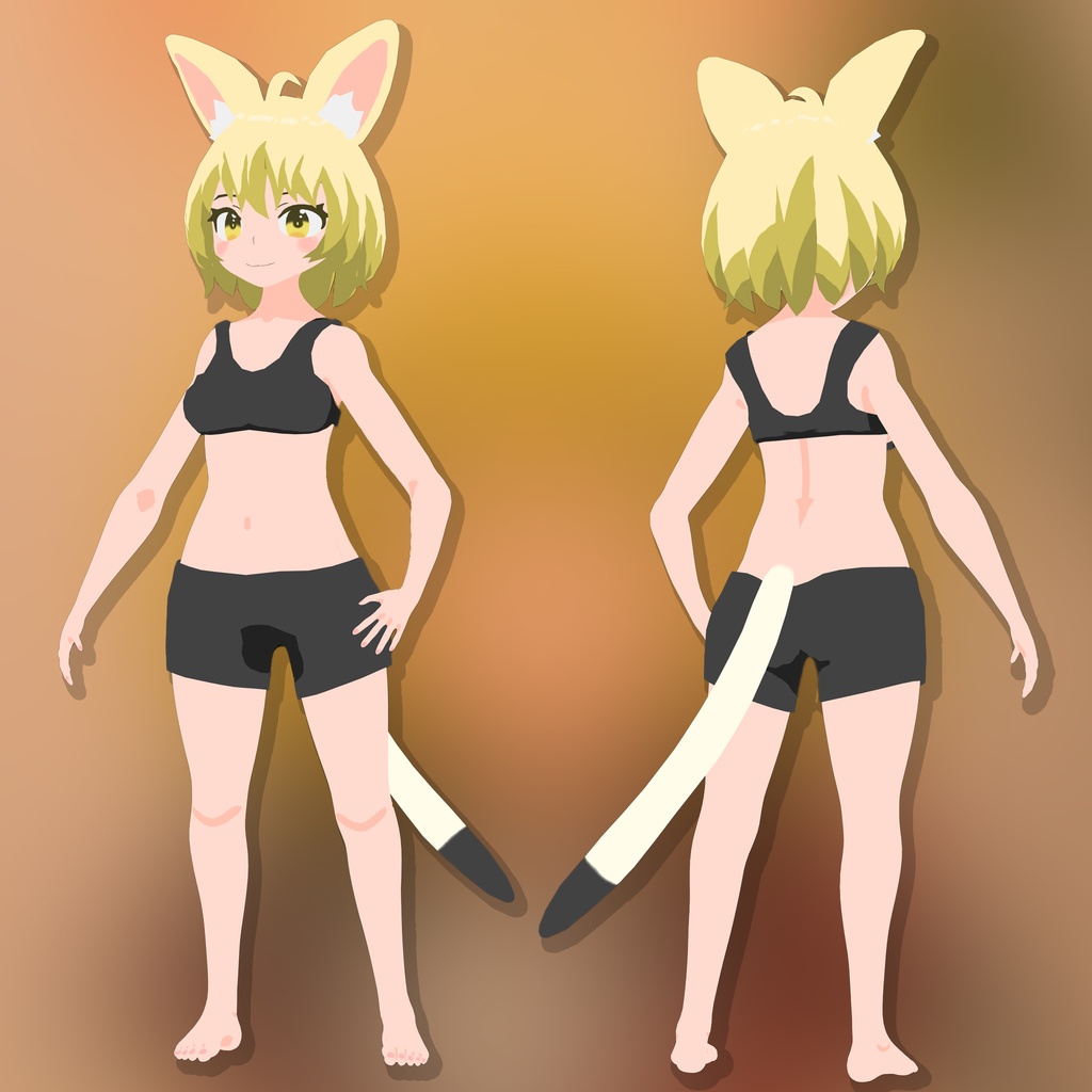 【VRC用アバター】ミーケ