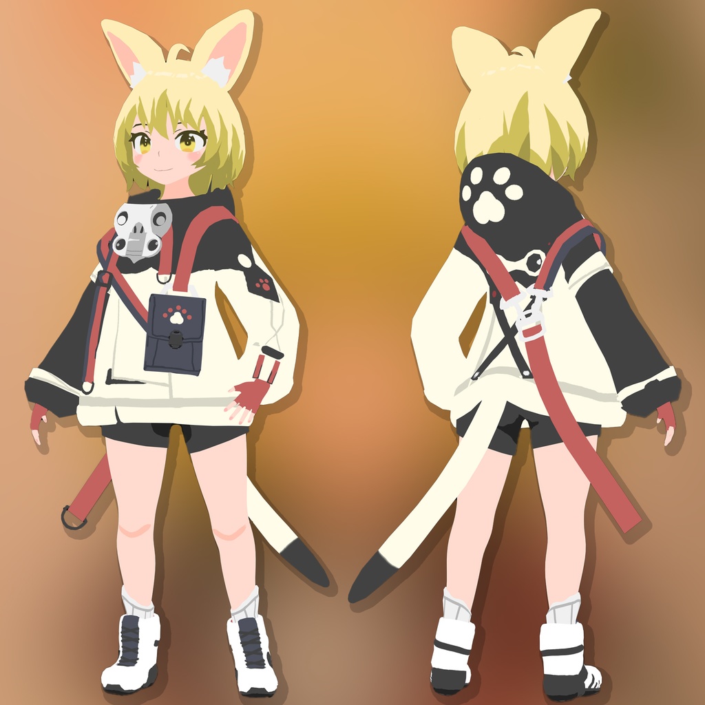 【VRC用アバター】ミーケ