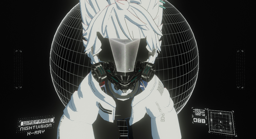 Aetherius Artifact – [【VRChat】Cyber Mask サイバーマスク] - Aetherius Forge - BOOTH