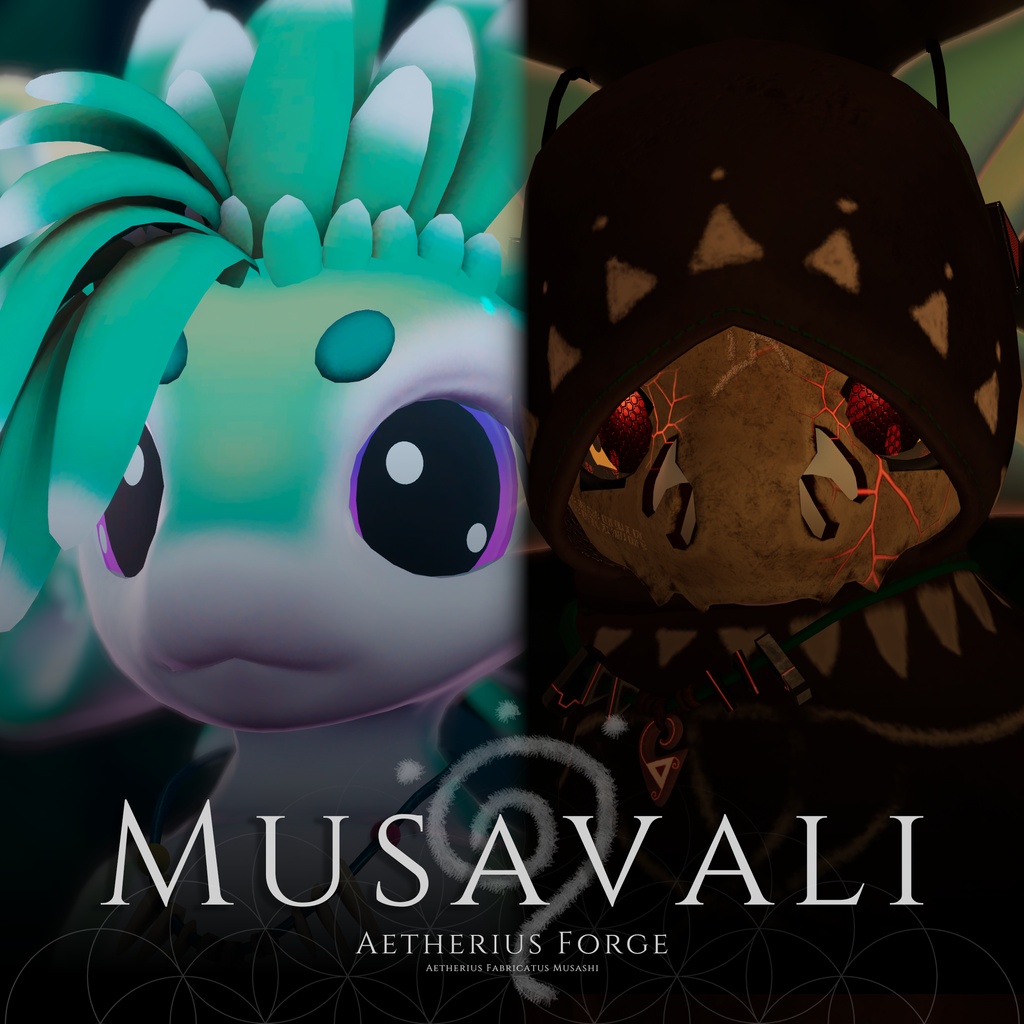 Aetherius Vessel – [【VRC用アバター】Musavali -ムサヴァリ]