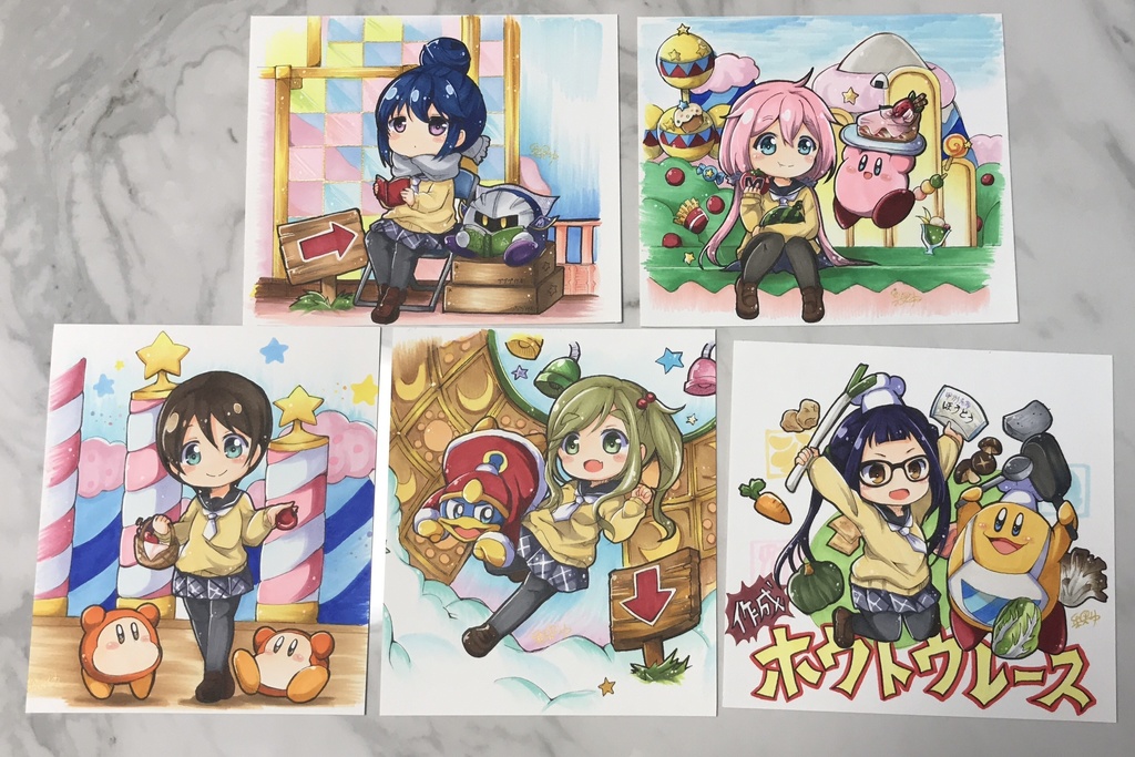 イラスト ゆるキャン 果汁 74 Booth