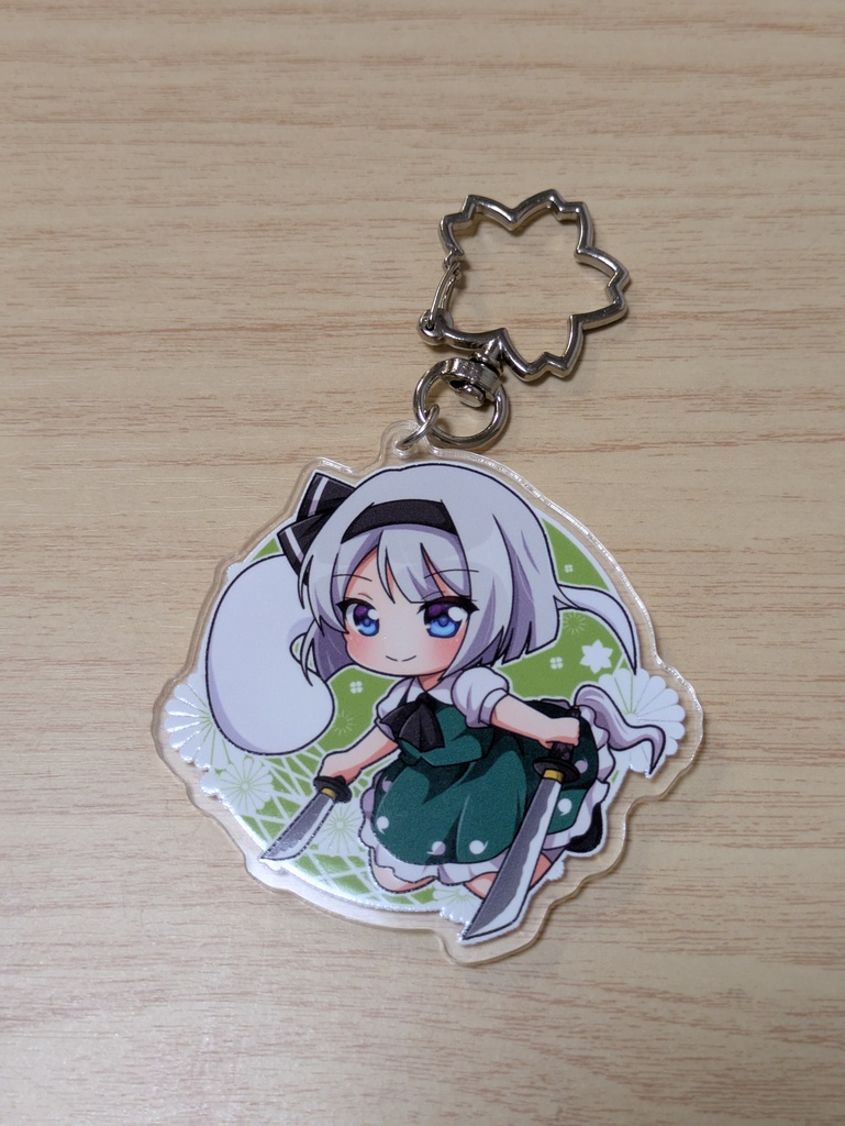 東方project アクリルキーホルダー