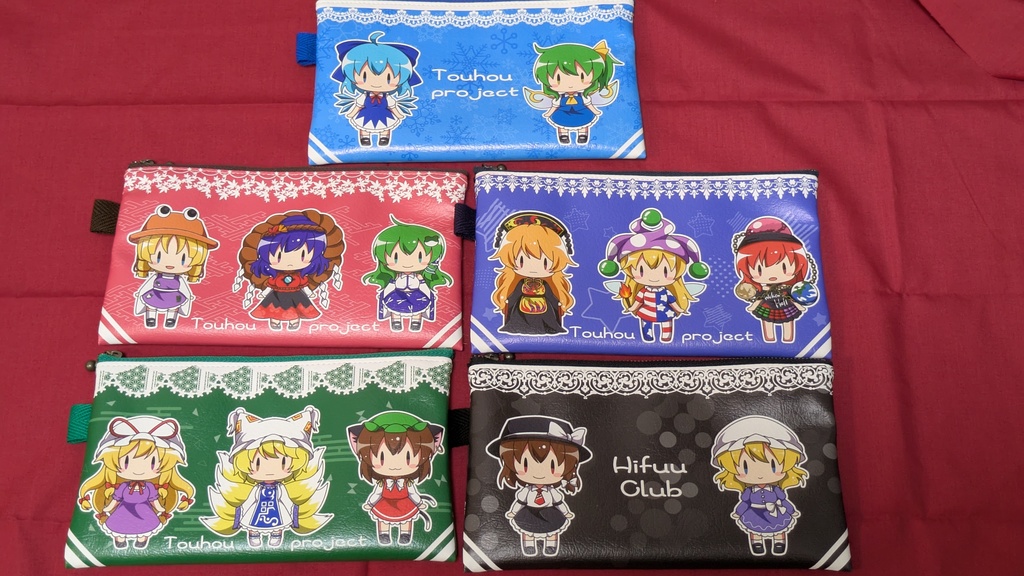 東方project　平ポーチ