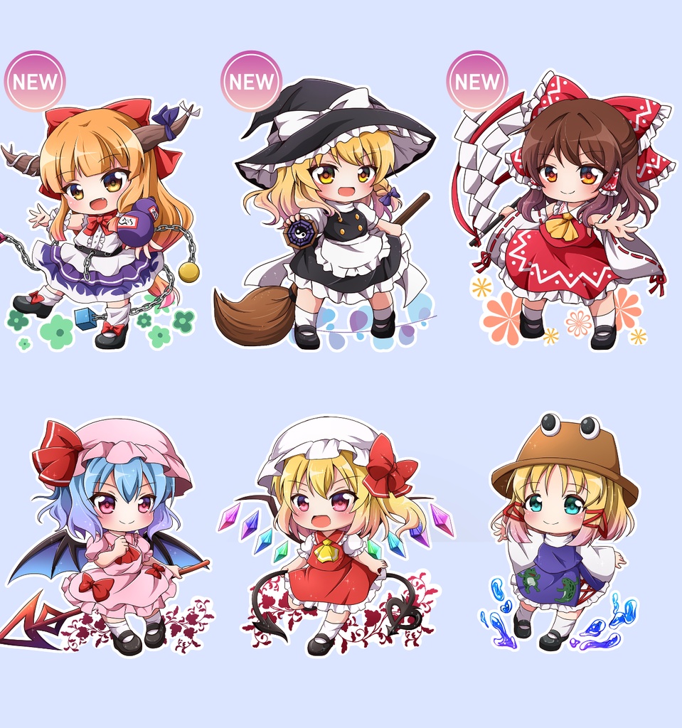 東方project　アクリルスタンド