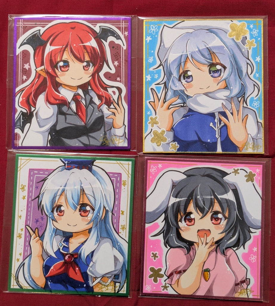 東方project 小色紙