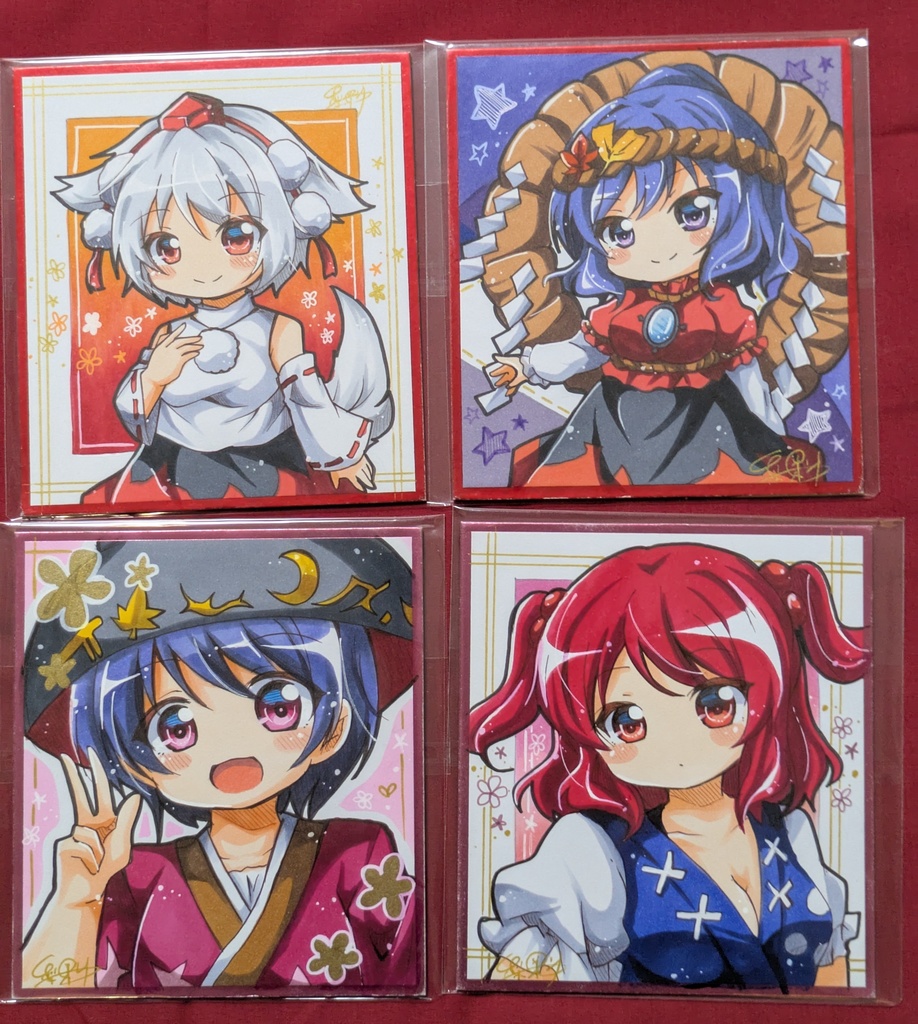 東方project　小色紙