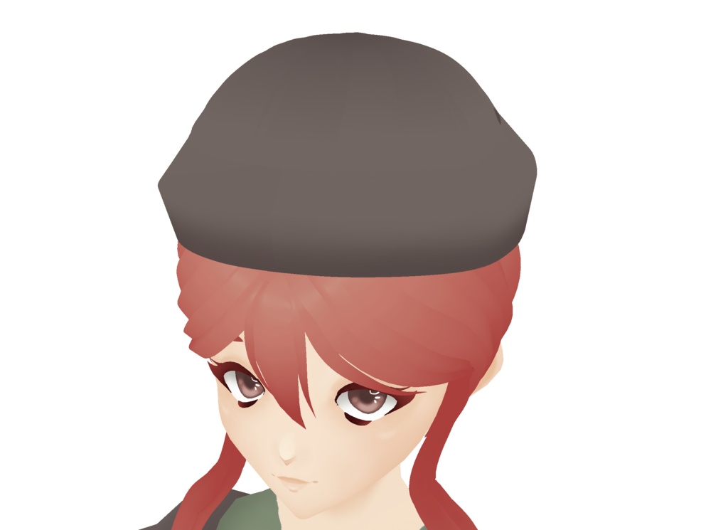 Beret hat: Hair Preset for Vroid