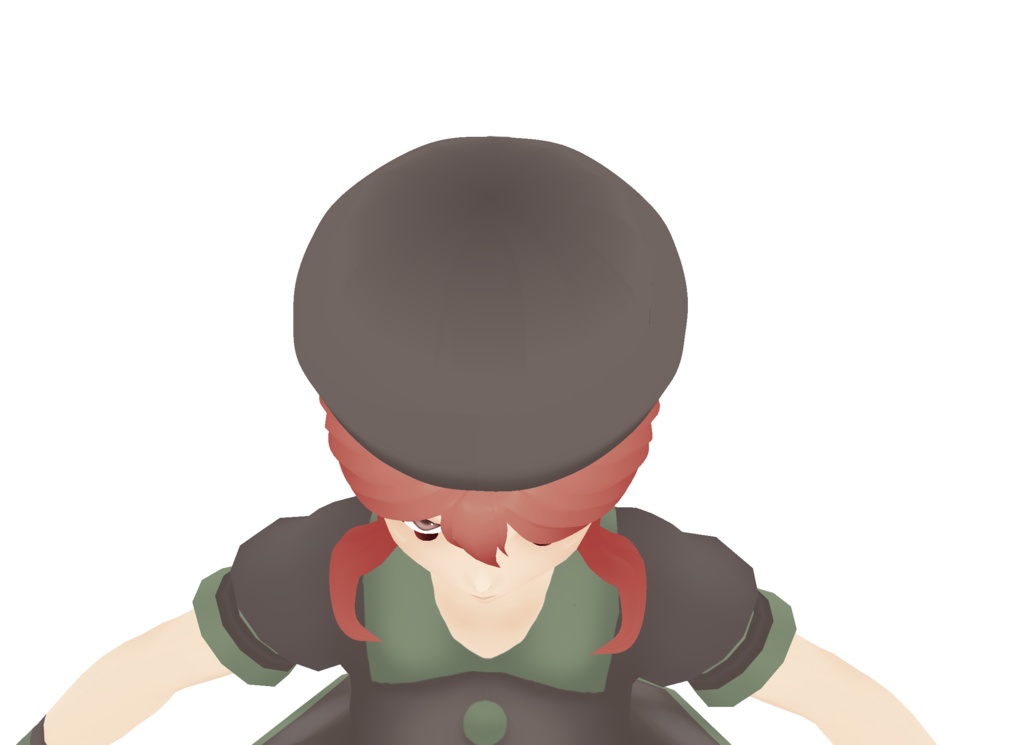 Beret hat: Hair Preset for Vroid
