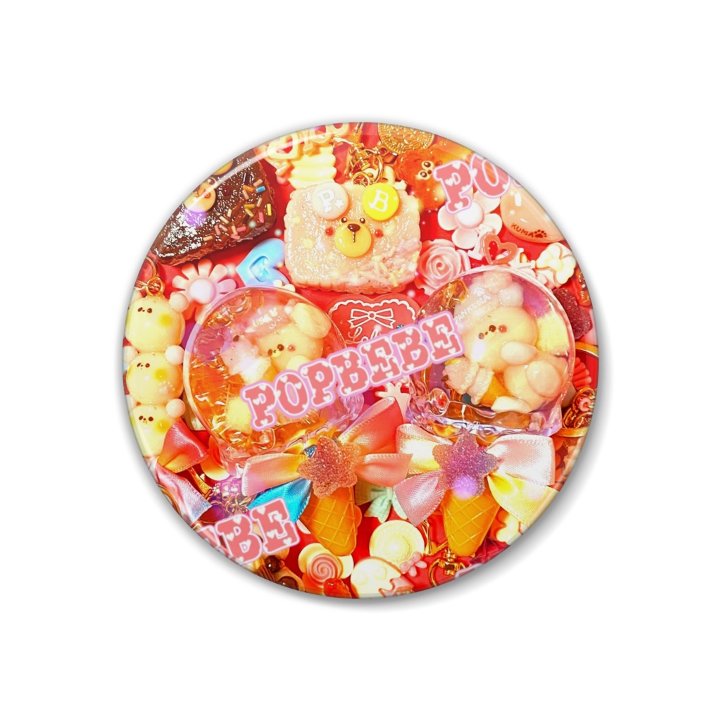 POPBEBE♡Originalsuzuri缶バッジ
