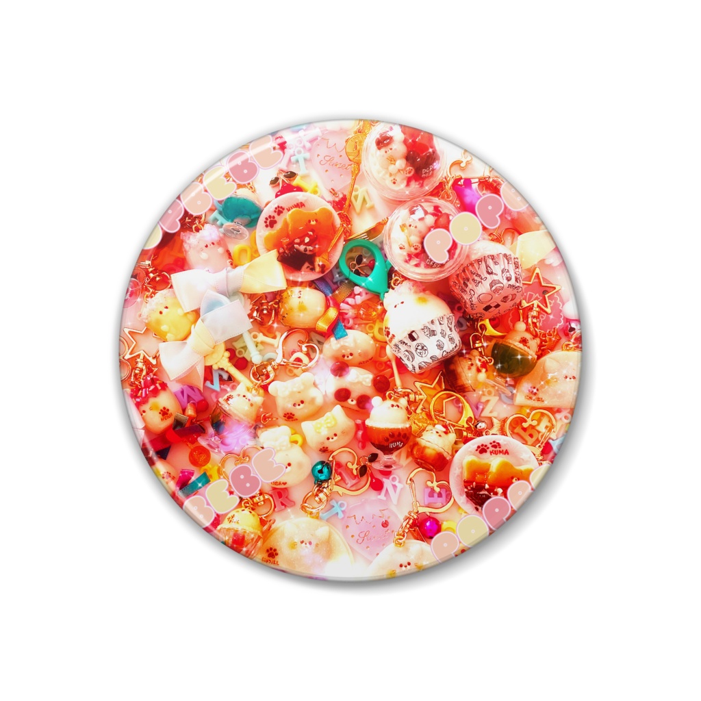 POPBEBE♡Originalitem缶バッジ