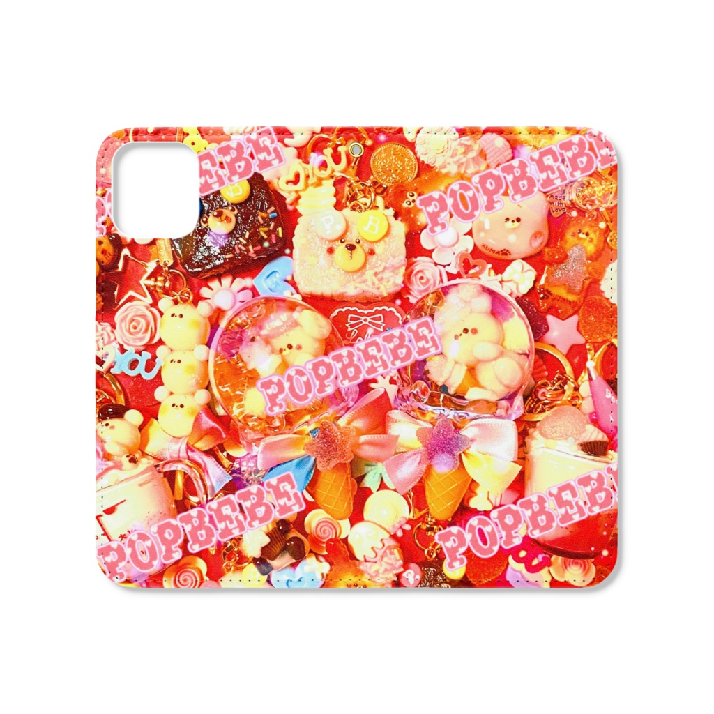 POPBEBE♡Originalitem手帳型スマホケース
