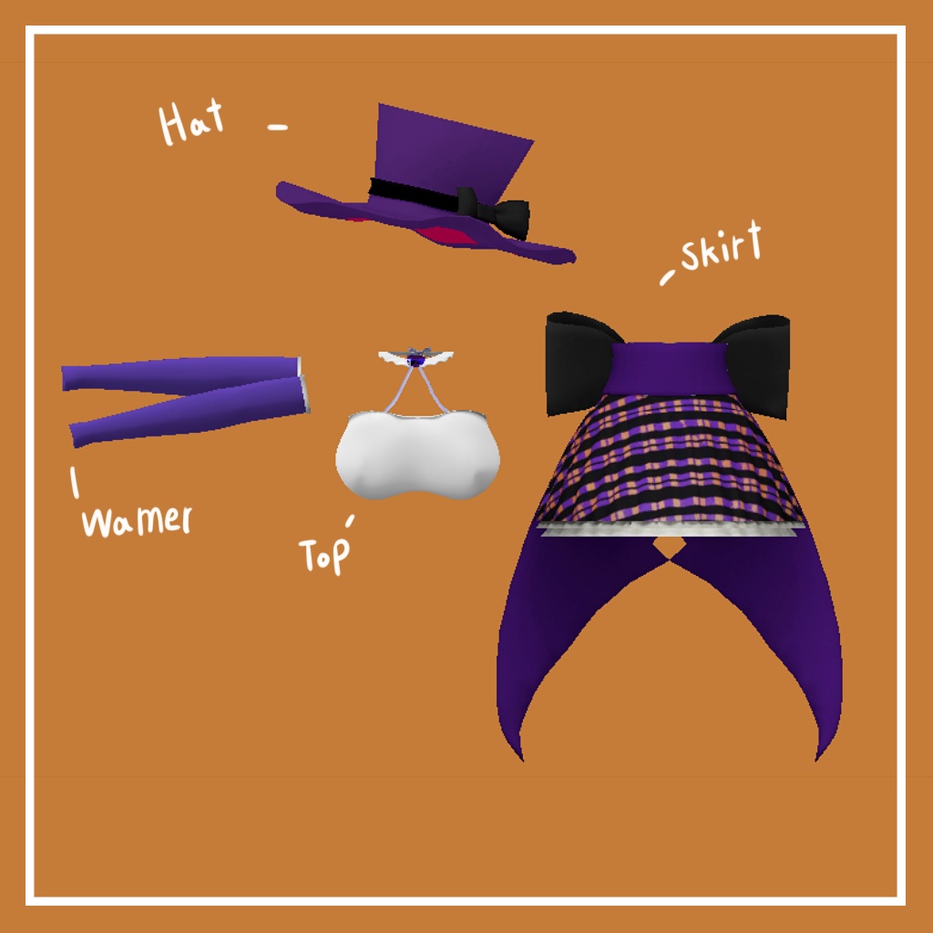 「イメリス」 (Imeris) 専用【3D衣装モデル】Magic bong bong!