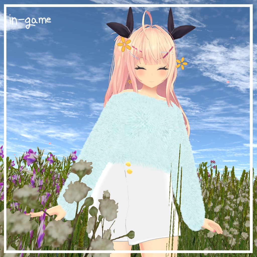 「竜胆、イメリス、イヨ」 (Rindo, Imeris, Eyo) 専用【3D衣装モデル】 Winter S/S